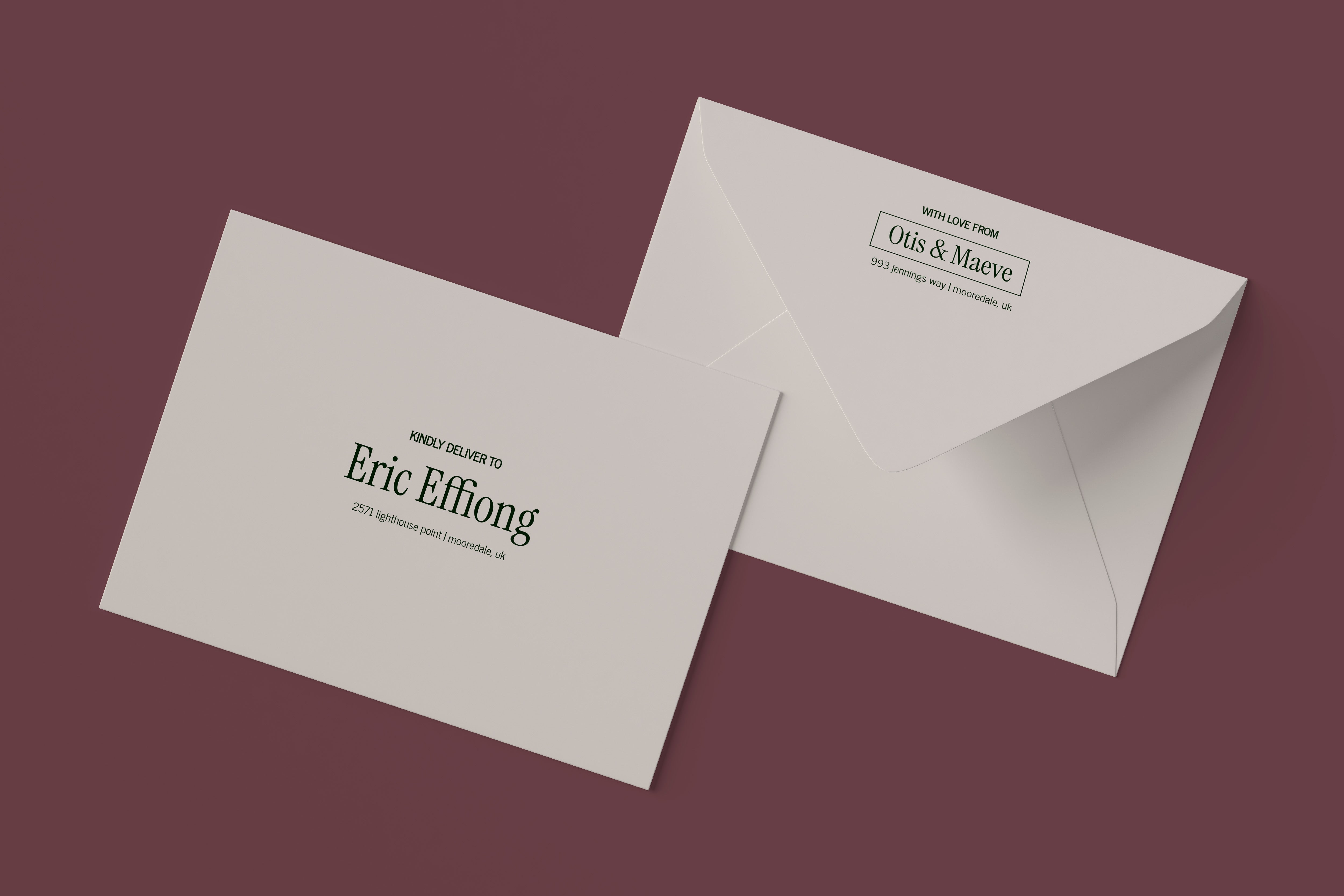 BUNDLE: Vintage Academia Wedding Stationery Templates